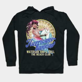 Hurricane Hannas Waterside Bar & Grill Beach Club Hoodie